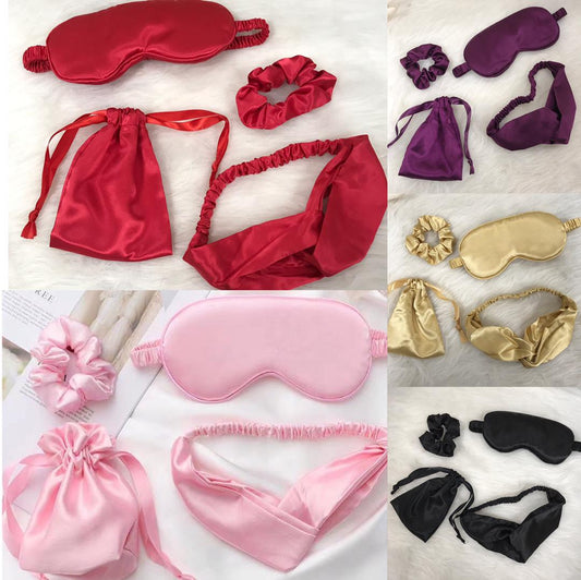 Silk Sleep Mask Set